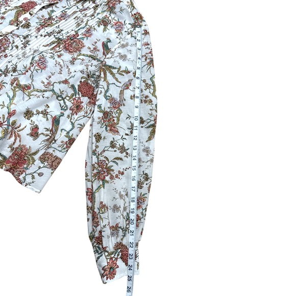 Anthropologie Pilcro Floral Button Down Shirt - Picture 5 of 11